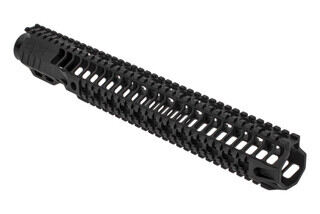 SLR Rifleworks HELIX series 14.87" Quad rail for the AR-15 with full length top rail with black anodized finish.